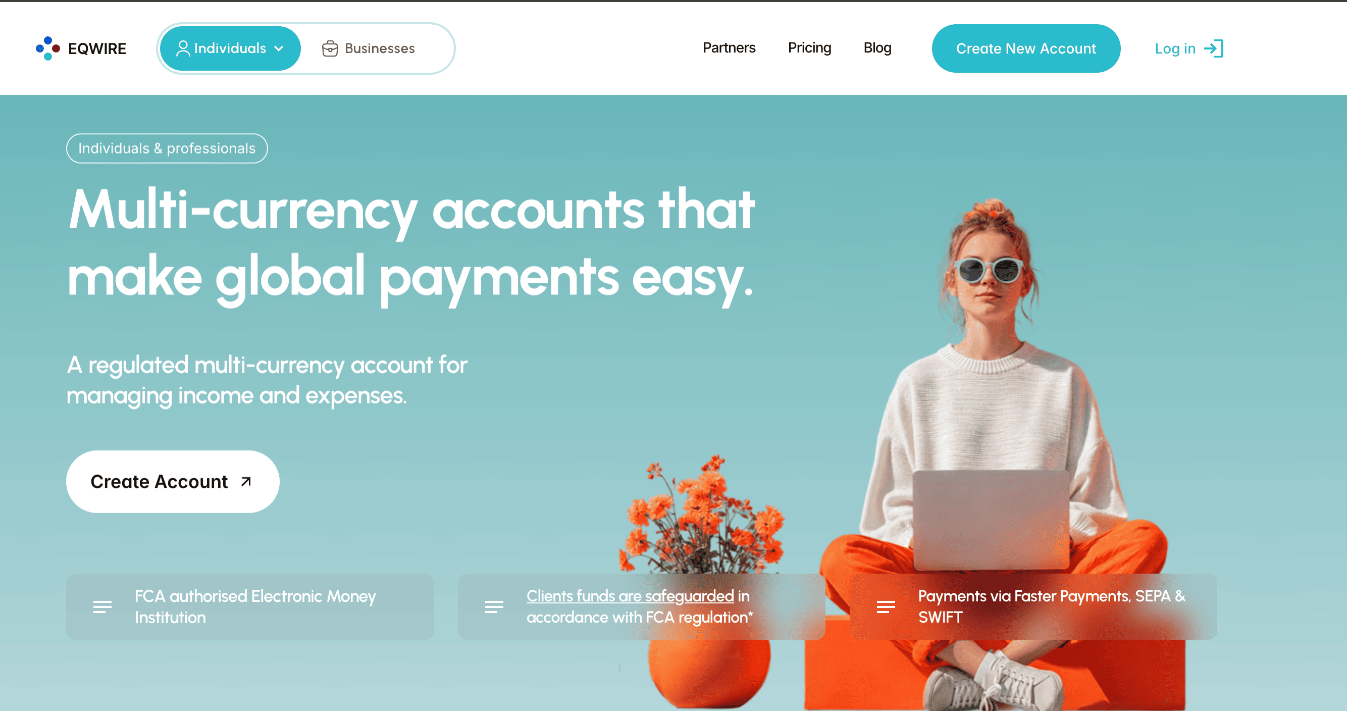 Eqwire - website